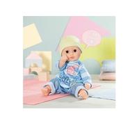 Baby Annabell Little Chemise & Pantalon 36 cm - Tenue 2 pièces pour Les poupées Little de 36 cm - pour Les Enfants d’1 an + - Contient 1 Haut, 1 Pantalon, 1 Bonnet & 1 Cintre