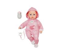 Baby Annabell Hannah 710692 Zapf Creation Poupée avec 5 Fonctions, Corps en Tissu Doux et Accessoires, poupée de 36 cm, pour Enfants à partir de 1 an