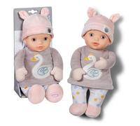 Baby Annabell pour bébé Sweetie Mauve, poupée Douce de 30 cm en Tissu avec hochet intégré, pour Nouveau-né, 710715 Zapf Creation