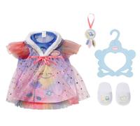 Baby Annabell Robe de Nuit Douce Nuit 709580 - Chemise de Nuit 2-en-1 avec Chaussons et Accessoire Attrape-Rêves pour Poupées de 43 cm - Convient aux Enfants à partir de 3 Ans