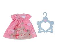 Baby Annabell Robe Rose 709603 - Tenues & Accessoires pour Les poupées Qui mesurent Jusqu’à 43cm - Contient 1 Robe & 1 Cintre - Convient aux Enfants de 3 Ans+