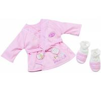 Baby Annabell Set De Bain Peignoir Et Chaussons : Habit Poupee 46 Cm - Zapf Za130