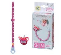 Baby Annabell Tétine avec Clip 706831 - Accessoire Original conçu pour les Poupées Baby Annabell, pour les Enfants - Contient 1 Tétine avec cordelette - Dès 3 ans