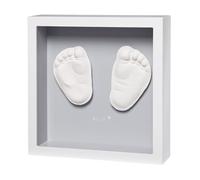 Baby Art Cadre d'empreinte bébé My Little Steps 3601097600 3D Blanc et gris