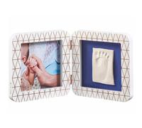 Baby Art My Baby Touch Cadre photo avec kit d'empreintes Blanc 3601092400
