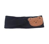 Baby Bandbands pour Filles Soft Stretchy Cotton Infant Head Wraps with Migne Cartoon Bear Design Accessoires de Cheveux Réglables à la Main pour le nouveau-né pour Tout-petit