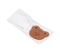 Baby Bandbands pour Filles Soft Stretchy Cotton Infant Head Wraps with Migne Cartoon Bear Design Accessoires de Cheveux Réglables à la Main pour le nouveau-né pour Tout-petit