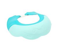 Baby Bath Bouclier, Baby Bath Washing Hapin Imperméable Protection du Visage Bloc de Couleur Ajustement pour les Enfants pour Avoir Pris une Douche (GREEN)