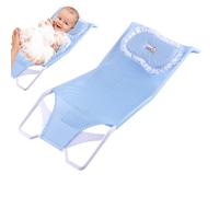 Baby Bath Cushion, Bathing Pad for, PP, Mesh Soft Supportive Seat Pad, Comfortable Cushion for 0-6 Months, Ideal Bathroom Accessory for Boys & Girls, 58x28x4.2cm