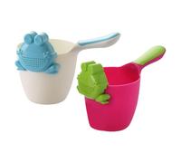 Baby Bath Rinser Cup, Kids Shampoo Rinsing Pail, Ergonomic Soft Grip Handle, Controlled Water Flow Spout, Enhanced Rinsing Experience, Featuring Pp Tprs Material, 7.87x4.33in/2.76x2.76in