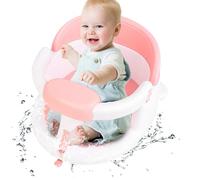 Baby Bath Seat, Bathtub Shower Chair, Baby Bath Support with Comfortable Ergonomic Design and Suction Base for Babies Aged 6 to 24 mois, 7,09 x 7,87 Inches
