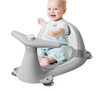 Baby Bath Seat, Cartoon Whale Design, Non-Slip Tub Chair, Safety Support with Water Sprayer, Ergonomic Toddler Bathing Helper for Boys & Girls, Secure Bathtub Seat.
