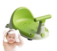 Baby Bath Seat, Non-Slip Toddler Shower Stool, Creative Motorcycle-Shaped Bath Chair, Stable & Comfortable Design, about 14.57x10.71x8.11 inches, for Bathroom & Shower