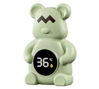 Baby Bath Temperature, Bear Shape Floating Thermometer, 5.51x3.94x1.97 Inches Sensor Water Monitor, Digital Display, Safe Material, Bath Time Accessory for Toddler