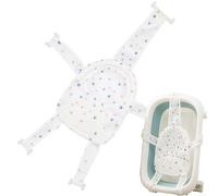 Baby Bathtub Net | Bathtub Baby Seat Pad | Baby Five-Pointed Bathtub Support Net, Anti--Slip Bath Net Pad, Soft Shower Mesh Bathtub Cushion, Safe Bathing for and