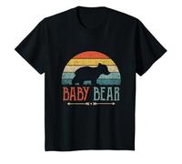 Baby Bear Vintage Retro Baby Gift Garçons Filles T-Shirt