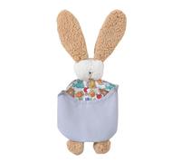 Baby Bedside Bag, Hangable Diaper Organizer, 8.46x11.81x5.31 inches Rabbit Shape Caddy, Milk Bottle Bib Holder, Multifunctional Storage Solution, Perfect for Crib Nursery Room Baby Organization