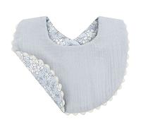 Baby Bibs Unisexe Garçon Fille Respirable Bave Bib Double Côté Burp Tissu Snap Infantile