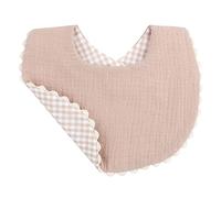 Baby Bibs Unisexe Garçon Fille Respirable Bave Bib Double Côté Burp Tissu Snap Infantile