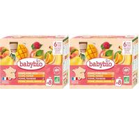 Baby Bio Multi-parfums Gourdes fruits n°2 (Lot de 2)