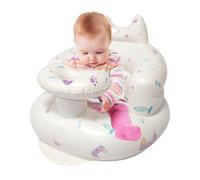 Baby Blow Up Chaid, chaise Blow Up pour bébé - Canapé gonflable pliable multifonctionnel support de dossier mignon motif | Faire sauter le siège de sol chaise d'apprentissage pour bébé portable
