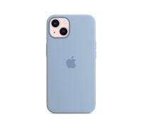 (Baby Blue,Multicolor)W6D For iPhone 13 Compatible with MagSafe Liquid Silicone Phone n7Z Back Cover [Induction Popover] -