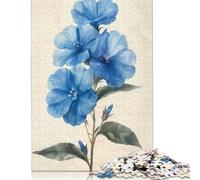 Baby Blue Phlox Flower Art Puzzles Imposible,desafío Para Adultos Juego Educativo 1000 Piezas Obra De Arte De Juego De Para Adultos Y Niños Mayores De 12 Años 1000pcs (38x26cm)