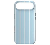 Baby Blue Stripes Thin Vertical Lines Retro Aesthetic Coque pour iPhone Air