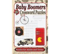 Baby Boomers Crossword Puzzle: Baby Boomer Nostalgia Crosswords with Easy-to-Read Print *Featuring Classic TV, Music, and Pop Culture from the ... Gift for Retirees, Holidays, and Relaxation*