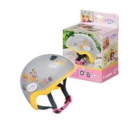 BABY born 830055 Casque de vélo pour poupée de 43cm. Maintient la poupée en sécurité. Pour les petites mains, Jeu créatif Suscite l'empathie & développe les aptitudes sociales. De 3 ans et +.