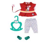 BABY born 831885 Little Tenue de Sport Rouge pour poupée de 36cm Mains, Jeu créatif Suscite l'empathie & développe Les aptitudes sociales. pour Les Petits de 2 Ans et +, Multicolore