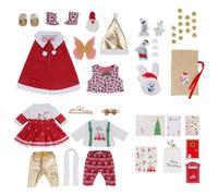 BABY born Advent Calendar 43cm Ensemble d'habits de poupée