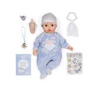 Baby Born Alexander Poupée Souple 43 cm avec 7 Fonctions électroniques et Son pour Enfants à partir de 3 Ans et Plus avec Accessoires