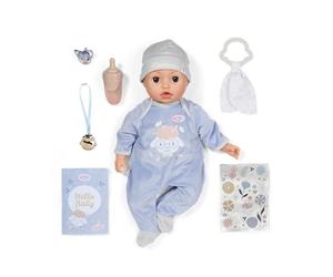 Baby Born Alexander Poupée Souple 43 cm avec 7 Fonctions électroniques et Son pour Enfants à partir de 3 Ans et Plus avec Accessoires
