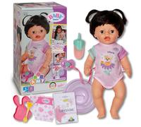 BABY Born Amy - Poupée de 36 cm - Poupée avec 7 Fonctions pour Les Tout-Petits à partir de 1 an - Fonctionne sans Piles - Accessoires et grenouillère Inclus