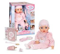 BABY born Annabell Poupée bébé 43 cm - Poupée douce avec fonctions et sons, accessoires inclus, pour enfants à partir de 3 ans