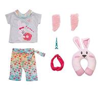 BABY born Bath Deluxe Good Night Set for Dolls 43cm - pour Les Petites Mains, Jeu Créatif Suscite l'Empathie et Améliore Les Aptitudes Sociales, pour Les Petits de 3 Ans et +