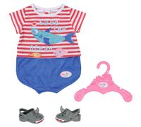 BABY born Bath Pyjama bleu avec chaussures 43cm