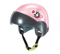 Baby Born Casque Scooter avec visière, Casque pour poupées 43 cm