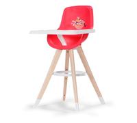 BABY born Chaise Haute pour poupée au Design scandinave avec Tablette, Accessoire pour poupées de 36 cm et 43 cm