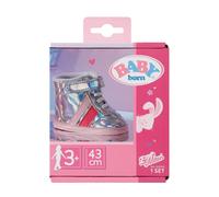 Baby Born Clothing 43cm Baby Born Sneakers Argent 43cm
