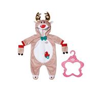 BABY born Grenouillère Renne pour poupées de 43 cm – 3 ans+ – cornes dorées