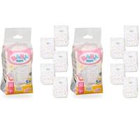 BABY born Couches, Lot de 10 pour poupons 43 cm