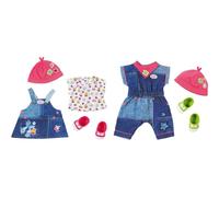 Baby born deluxe jeans outfit 43 cm multicolore TU