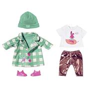 BABY born deluxe Manteau pour Poupées de 43 cm - pour les Petites Mains, Jeu Créatif Développe l’Empathie et les Aptitudes Sociales - 3 ans et + - Contient 1 Veste, des leggings et plus