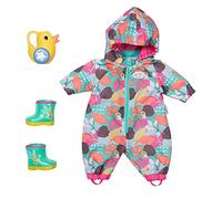 BABY born Deluxe Tenue d’extérieur amusante 43cm - Jouet pour enfant, pour les petites mains, jeu créatif, développe l’empathie & les aptitudes sociales, 3 ans + - Contient Une salopette & des bottes