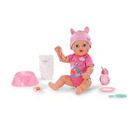 Baby Born Emma Click & Play Poupée avec 10 Fonctions et 8 Accessoires, pour Enfants à partir de 3 Ans, Fonctionne sans Piles, poupée de 43 cm avec Bras Mobiles et Main Click & Play