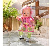 BABY Born Ensemble de pluie Arc-en-ciel luxueux et branché pour poupée de 43 cm G