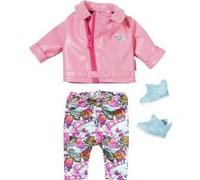 Baby born ensemble de vêtements CityDeluxe Scooter Combo 43 cm rose Rose G