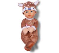 BABY born pour bébés Sleepy Deer, poupée Douce de 30 cm en Tissu avec Un Bonnet modèle cerf avec hochet intégré pour Nouveau-né, 836552 Zapf Creation